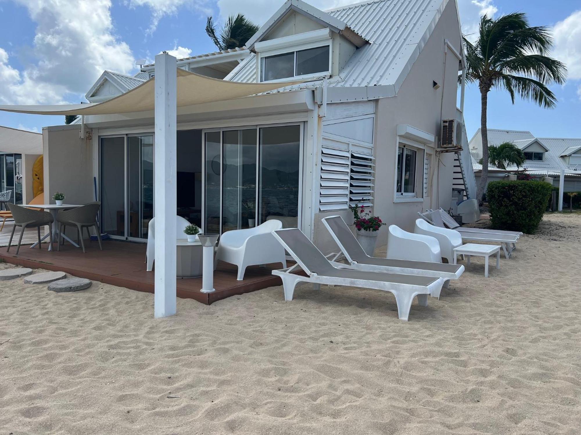 Sweet Home Sxm Baie Nettle Pieds Dans L'Eau Sandy Ground エクステリア 写真